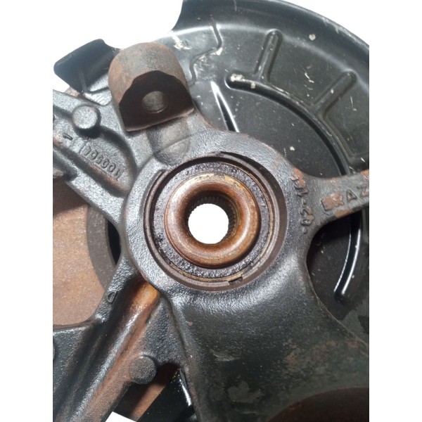 Montante Com Disco Dianteiro Vw Polo 2004 1.6 Esquerdo Usado