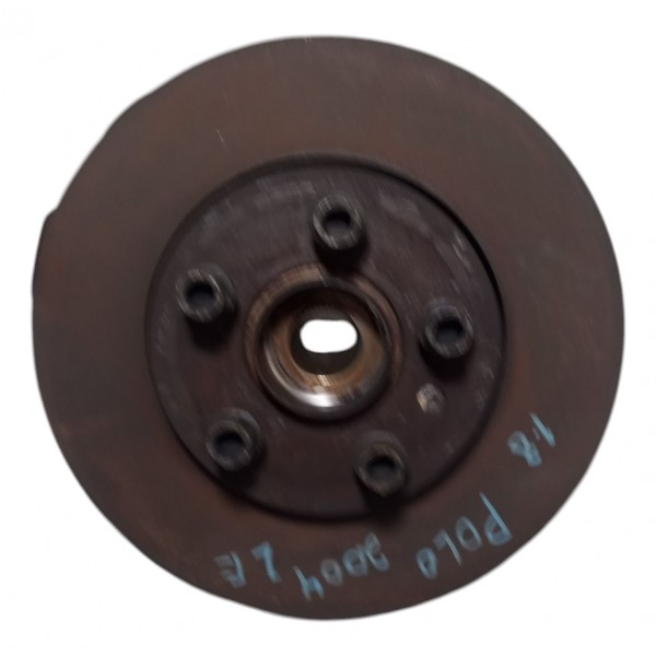 Montante Com Disco Dianteiro Vw Polo 2004 1.6 Esquerdo Usado