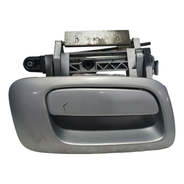 Maçaneta Externa Dianteira Direita Gm Zafira 2003 Prateado Dianteira