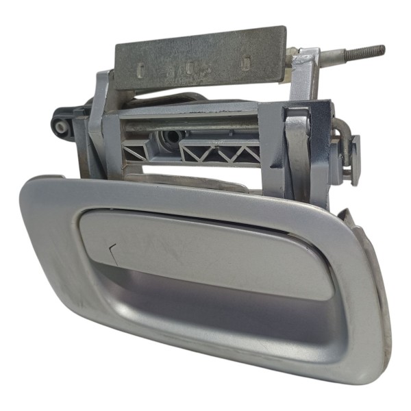 Maçaneta Externa Dianteira Direita Gm Zafira 2003 Prateado Dianteira