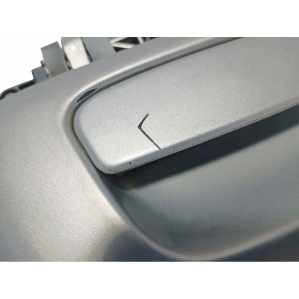 Maçaneta Externa Dianteira Direita Gm Zafira 2003 Prateado Dianteira