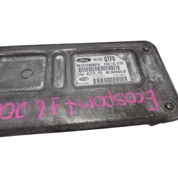 Módulo Injeção Ford Ecosport 1.6 2009 Flex 9n1512a650ta