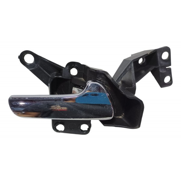 Maçaneta Interna Traseira Direita Gm Zafira 2003 Prateado Traseira