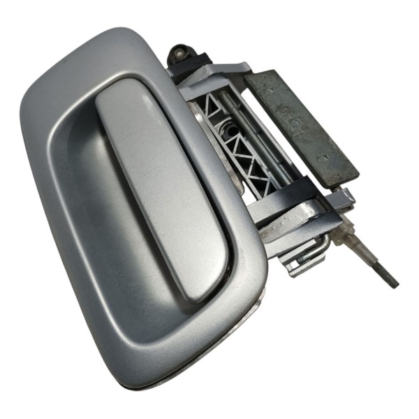 Maçaneta Externa Traseira Direita Gm Zafira 2003 Prateado Traseira