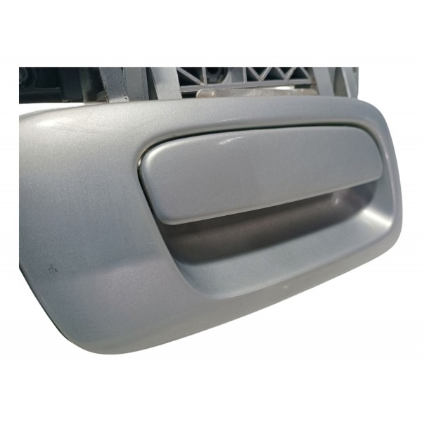 Maçaneta Externa Traseira Direita Gm Zafira 2003 Prateado Traseira