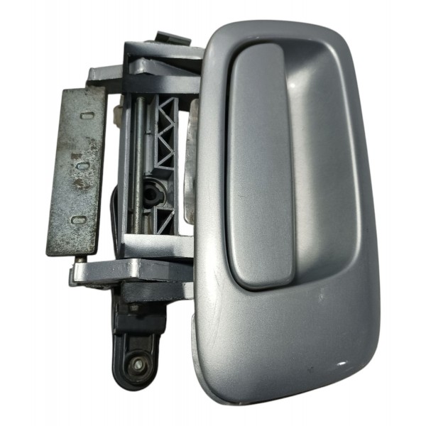 Maçaneta Externa Traseira Direita Gm Zafira 2003 Prateado Traseira