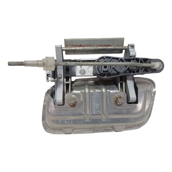 Maçaneta Externa Traseira Direita Gm Zafira 2003 Prateado Traseira