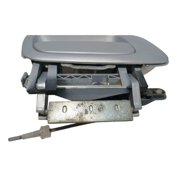 Maçaneta Externa Traseira Direita Gm Zafira 2003 Prateado Traseira