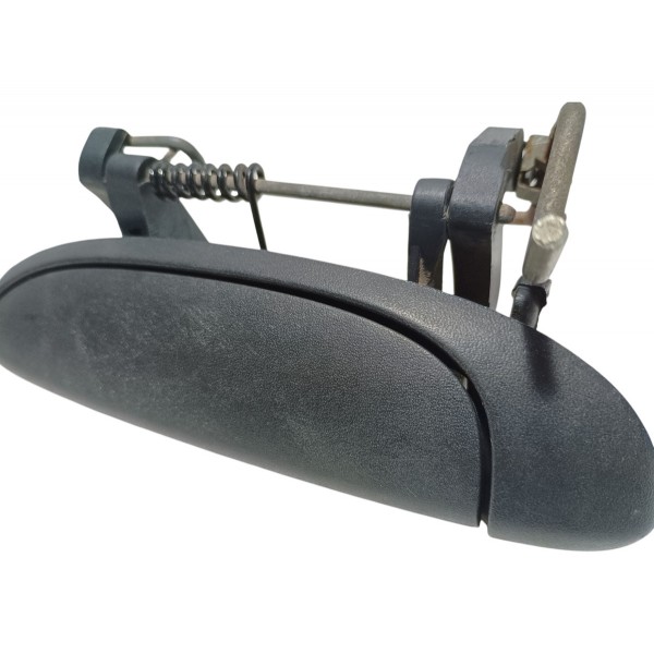 Maçaneta Externa Dianteira Esquerda Renault Clio 2004 Preto Dianteira