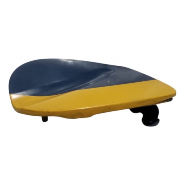 Portinhola Tanque Combustível Nissan Frontier 2010 Azul E Amarelo