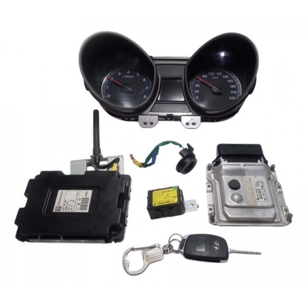 Módulo Injeção Hyundai Hb20 1.0 2014 Flex 3911104200 Kit