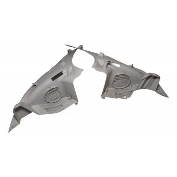 Par Suporte Tampão Traseiro Chevrolet Celta 2014 Usado Bege