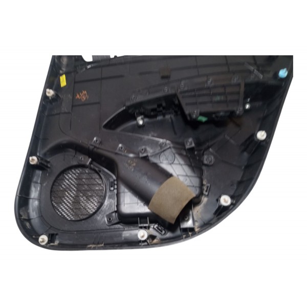 Forro De Porta Hb20 Hyundai 2014 Esquerdo Traseira Usado Cinza-escuro