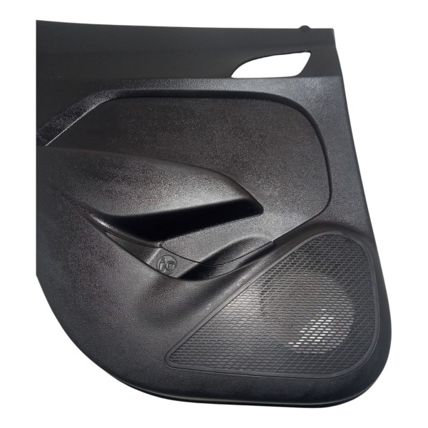Forro De Porta Hb20 Hyundai 2014 Esquerdo Traseira Usado Cinza-escuro