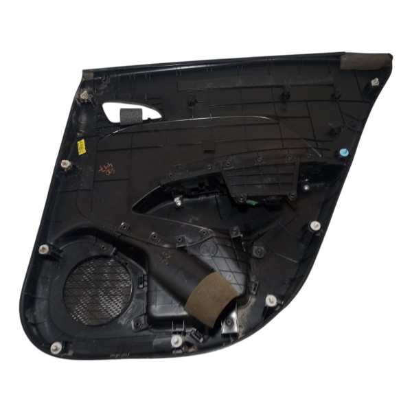 Forro De Porta Hb20 Hyundai 2014 Esquerdo Traseira Usado Cinza-escuro