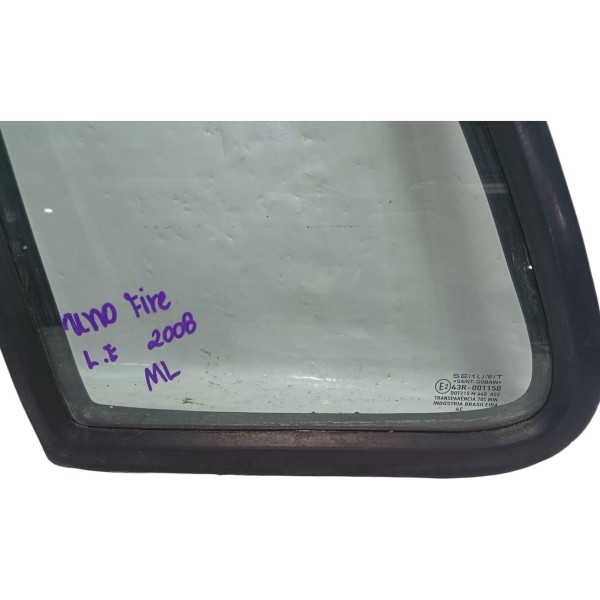 Vidro Fixo Lateral Traseiro Esquerdo Fiat Uno 2008