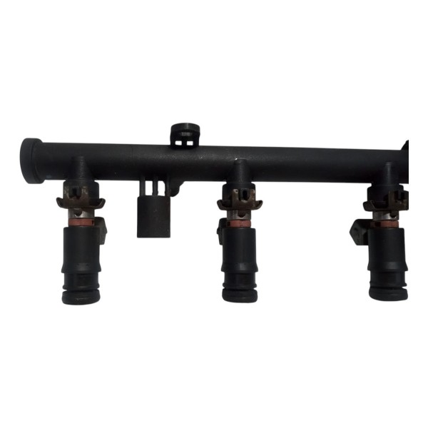 Flauta E Bicos Injetores Vw Gol G4 1.0 8v Flex