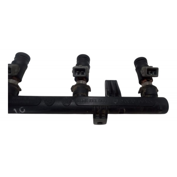 Flauta E Bicos Injetores Vw Gol G4 1.0 8v Flex