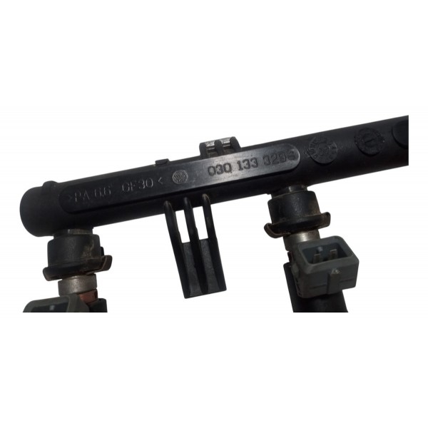 Flauta E Bicos Injetores Vw Gol G4 1.0 8v Flex