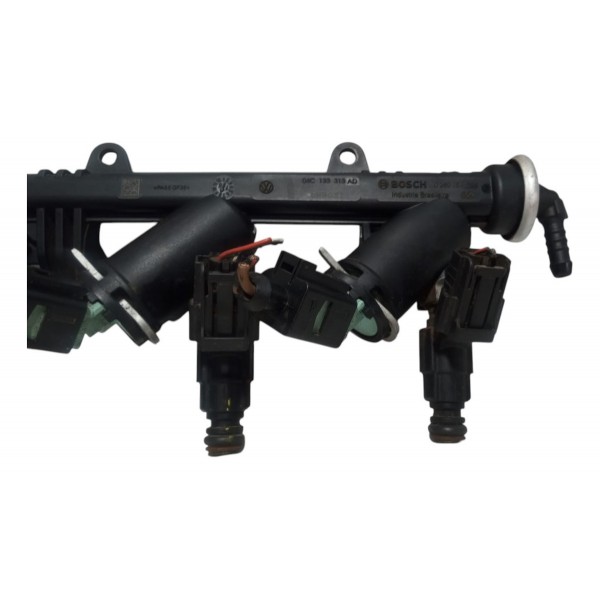 Flauta E Bicos Injetores Vw Gol G7 1.6 3cc 2016