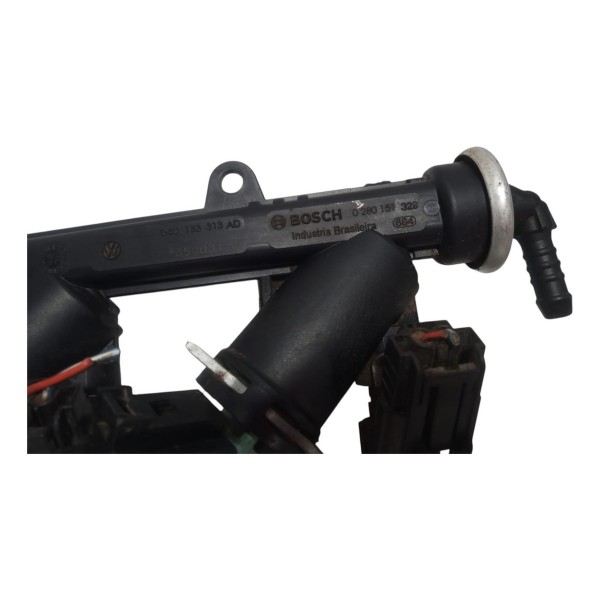 Flauta E Bicos Injetores Vw Gol G7 1.6 3cc 2016