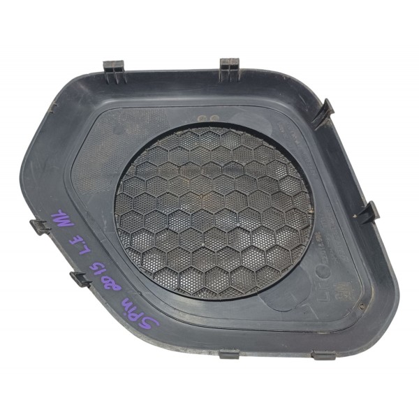 Acabamento Tela Auto Falante Lado Esquerdo Gm Spin 2017 Preto