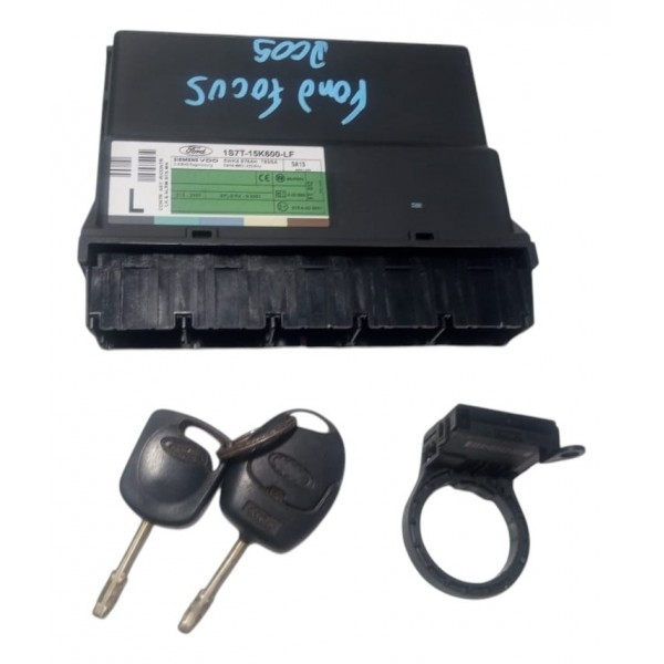 Módulo Injeção Ford Focus 1.6 2005 4s4512a650ae Kit