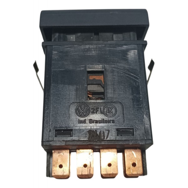 Botão Pisca Alerta Vw Spacefox 2009 Preto