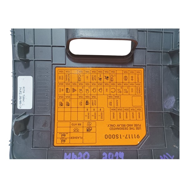 Tampa Caixa Fusível Hyundai Hb20 2014