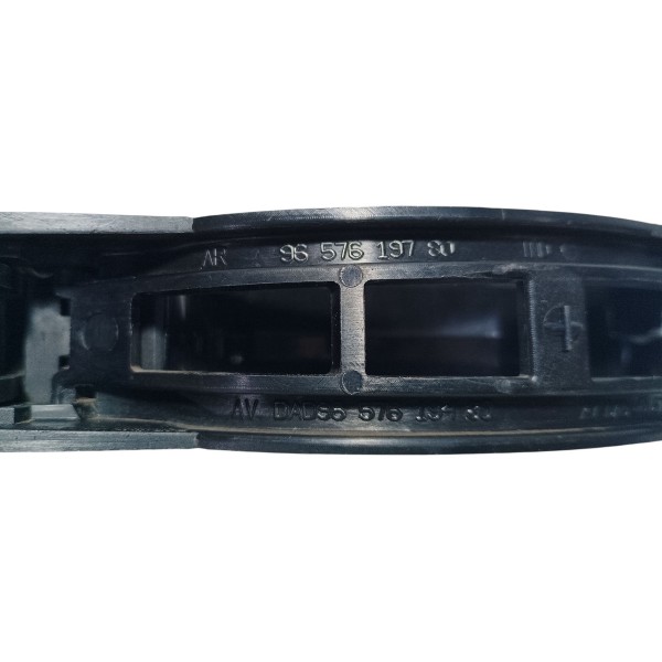 Maçaneta Externa Dianteira Direita Peugeot 307 2006 Preto Dianteira