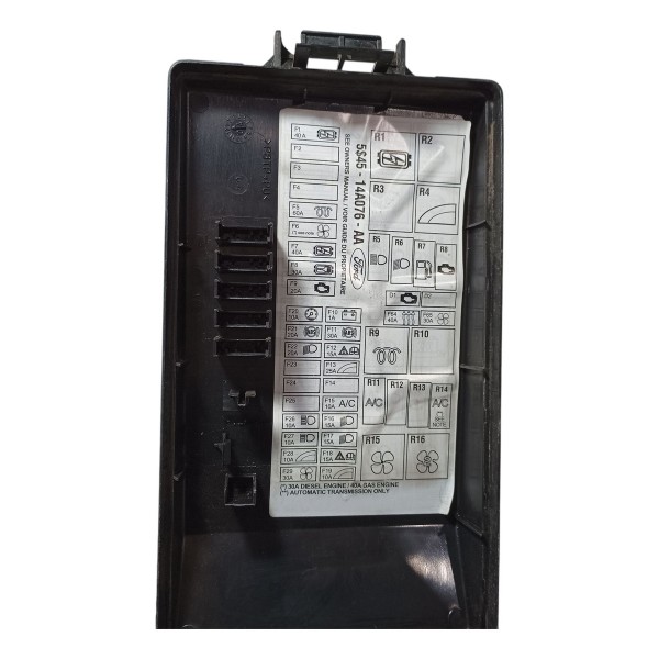 Caixa De Fusível Ford Focus 1.6 Zetec 2005