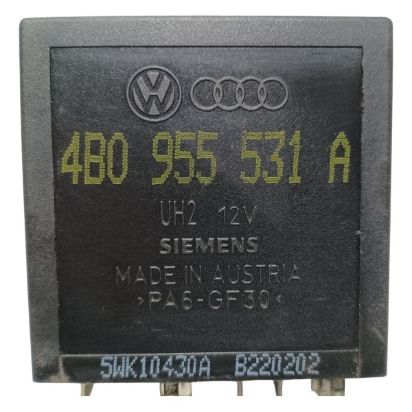 Relé Módulo Limpador Parabrisa Vw Golf 2003