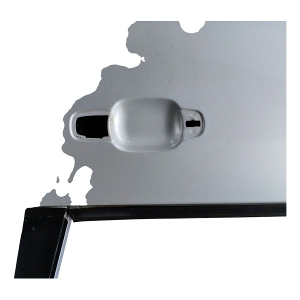 Porta Dianteira Lado Esquerdo Ford Fiesta 2003 Com Detalhes Dianteira Esquerdo Cinza