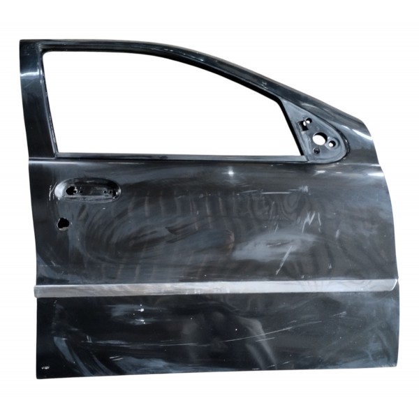 Porta Dianteira Lado Direito Fiat Siena 2005 Com Avarias Dianteira Direito Preto