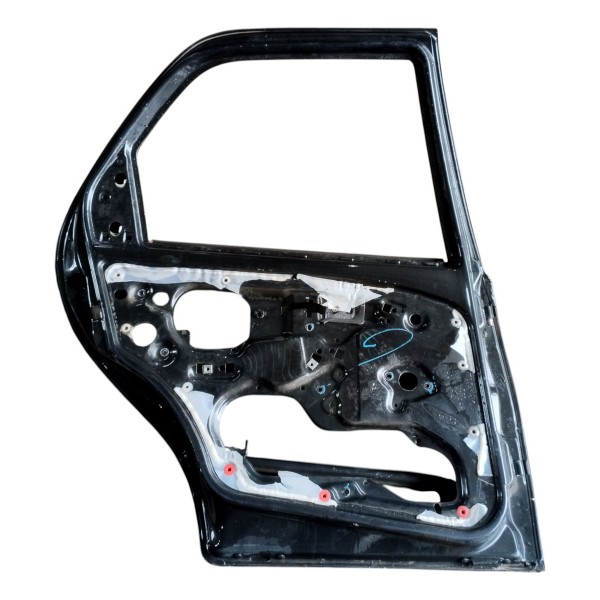 Porta Traseira Lado Esquerdo Siena 2005 Traseira Esquerdo Preto