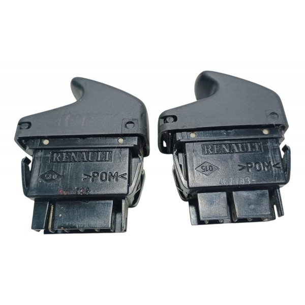 Botão Vidro Elétrico Renault Clio 2006 Par
