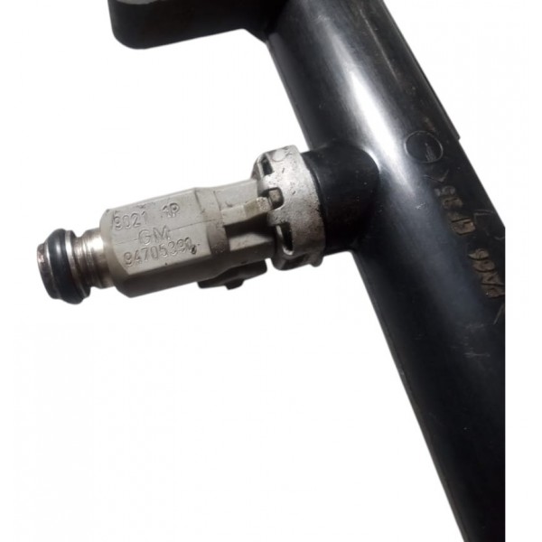 Flauta E Bicos Injetores Gm Celta 1.0 8v Flex