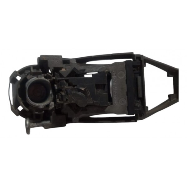 Maçaneta Externa Traseira Esquerda Vw Fox 2008 Prata Traseira