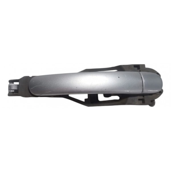 Maçaneta Externa Traseira Esquerda Vw Fox 2008 Prata Traseira