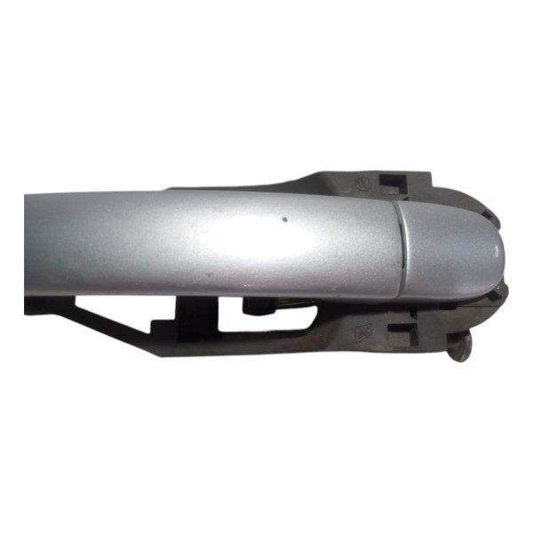 Maçaneta Externa Traseira Esquerda Vw Fox 2008 Prata Traseira