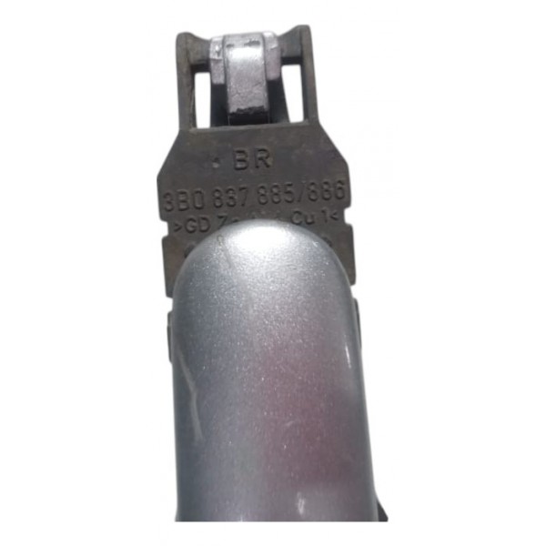 Maçaneta Externa Traseira Esquerda Vw Fox 2008 Prata Traseira