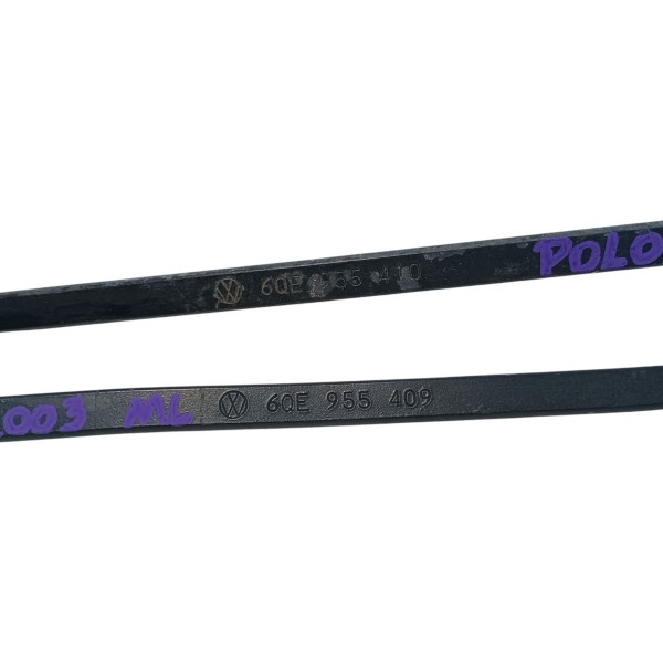Haste Braço Limpador Parabrisa Vw Polo 2003 Par