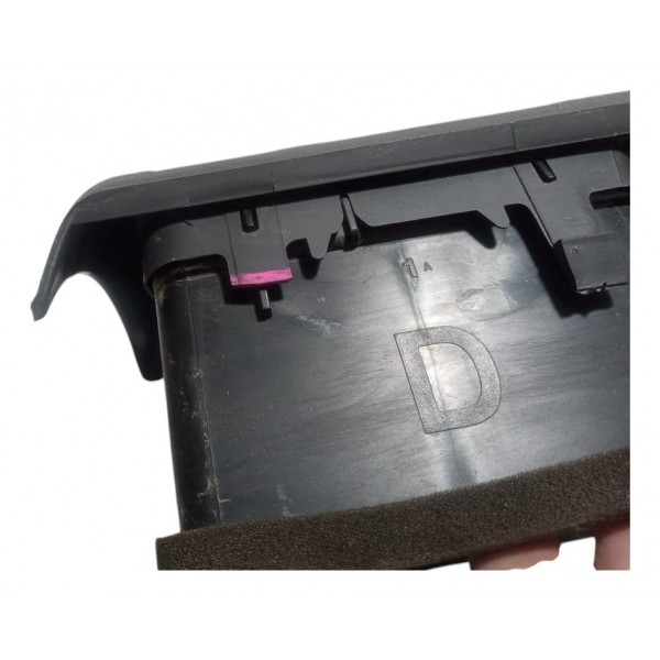 Moldura Central Botão Alerta Vidro Vw Gol G3 Com Detalhe