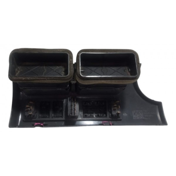 Moldura Central Botão Alerta Vidro Vw Gol G3 Com Detalhe