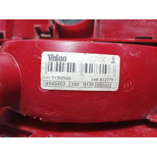 Lanterna Traseira Esquerda Vw Gol G3 2003 Esquerdo/motorista Vermelho