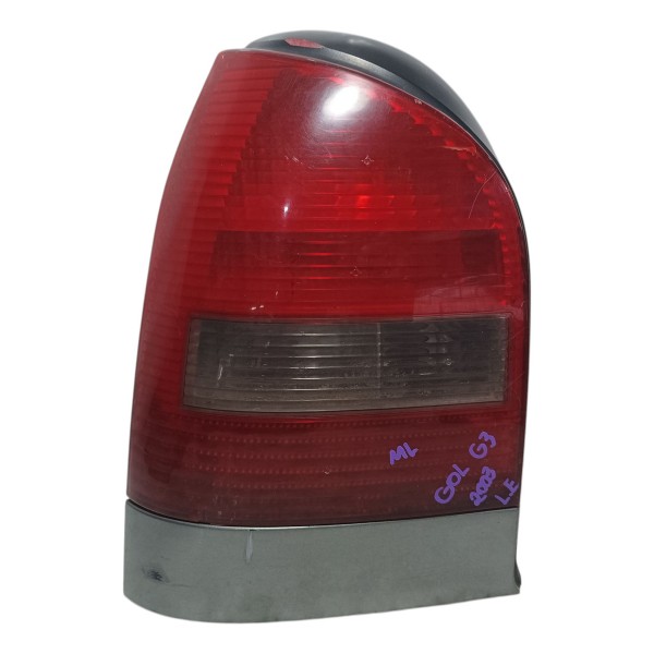 Lanterna Traseira Esquerda Vw Gol G3 2003 Esquerdo/motorista Vermelho