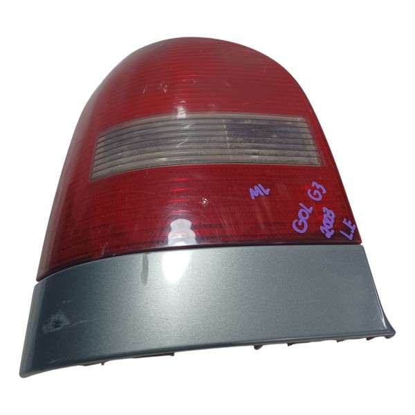 Lanterna Traseira Esquerda Vw Gol G3 2003 Esquerdo/motorista Vermelho