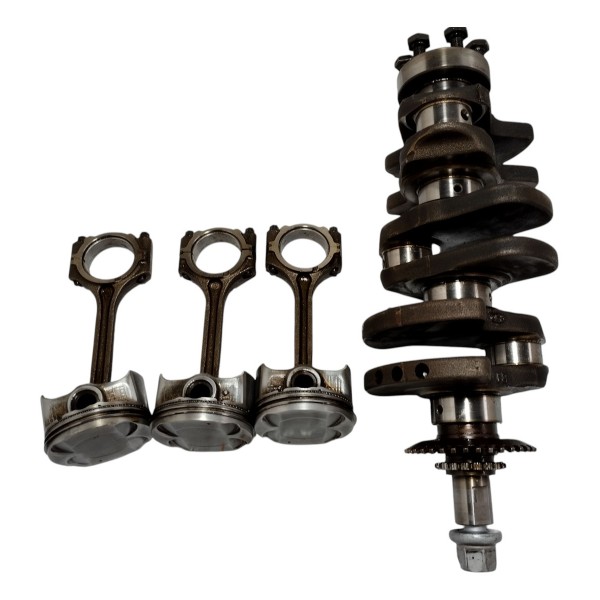 Virabrequim Com Pistao Biela Hyundai Hb20 1.0 3 Cilindros