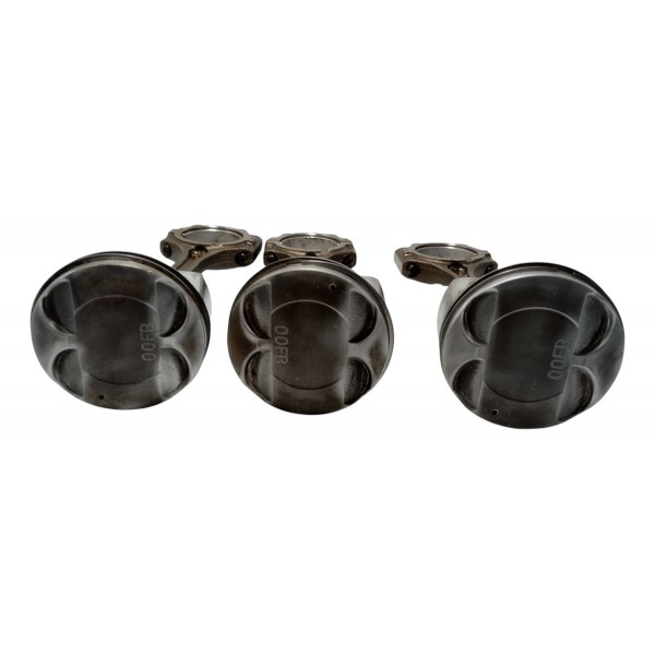 Virabrequim Com Pistao Biela Hyundai Hb20 1.0 3 Cilindros