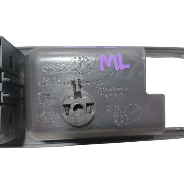 Moldura Maçaneta Dianteira Direita Ford Fusion 2008 Preto Dianteira